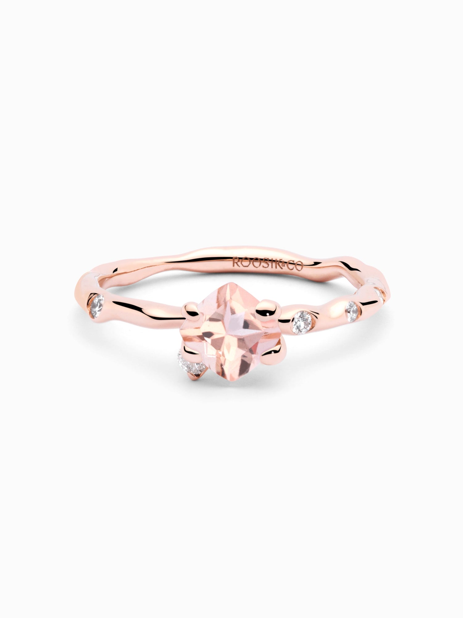 Anillo "Touramalli Silk Rose"