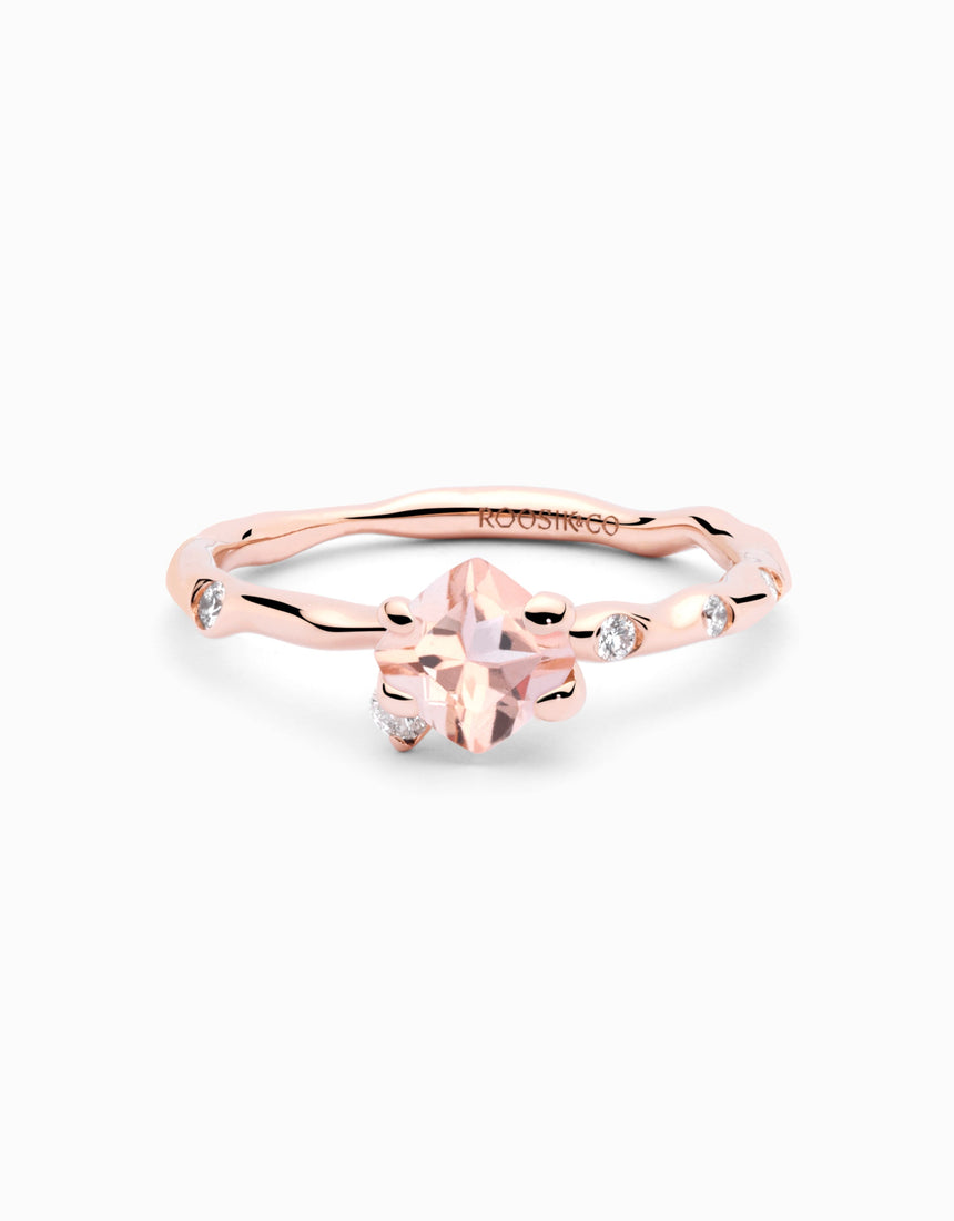 Anillo "Touramalli Silk Rose"