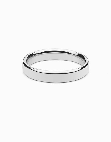Aliança Essence 4 · Or Blanc - Roosik & Co - Anell