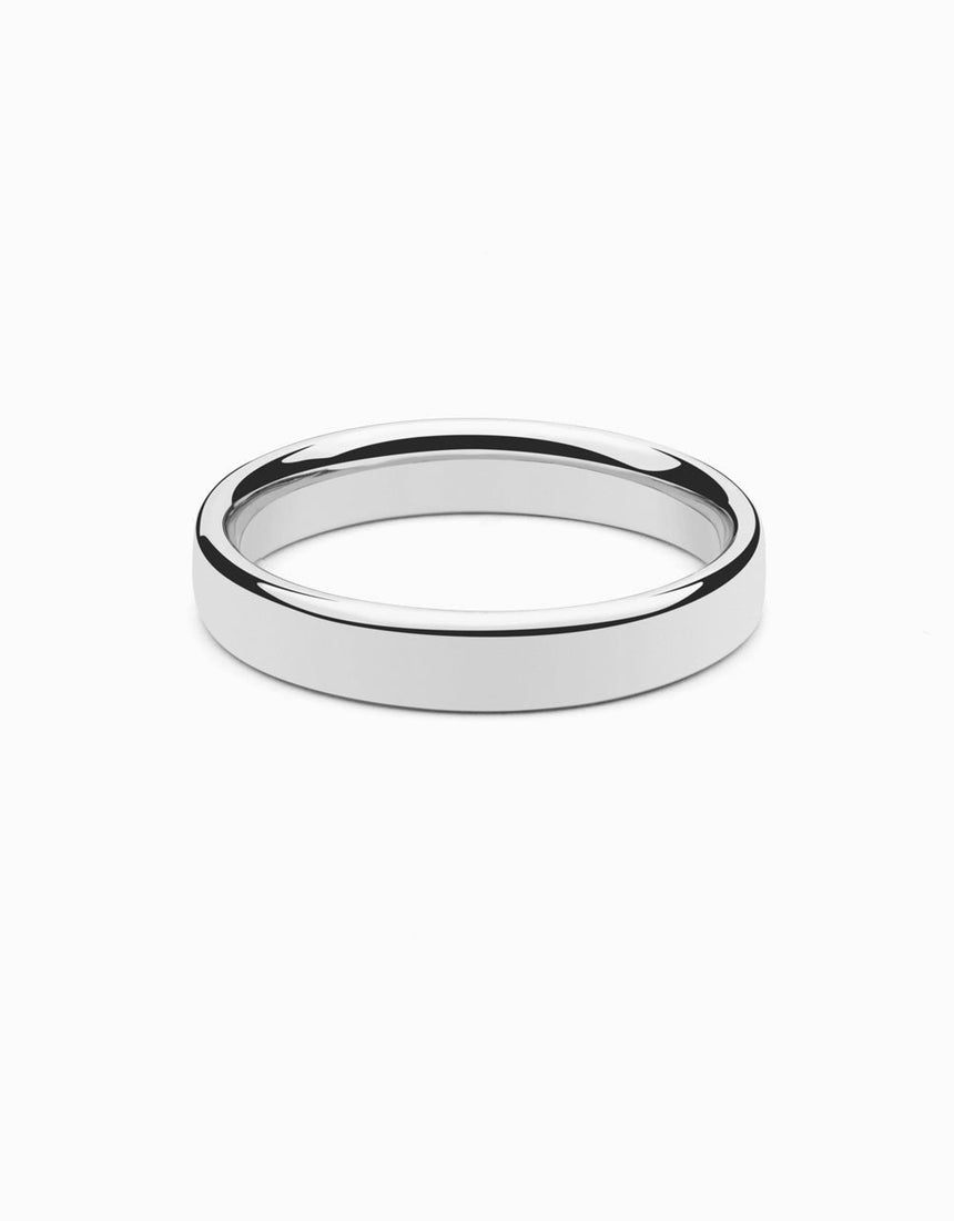 Aliança Essence 4 · Or Blanc - Roosik & Co - Anell