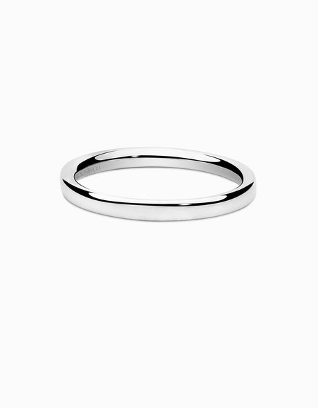 Aliança Essence 3 · Or Blanc - Roosik & Co - Anell