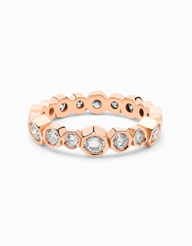 Anell Twin Rose · Diamond