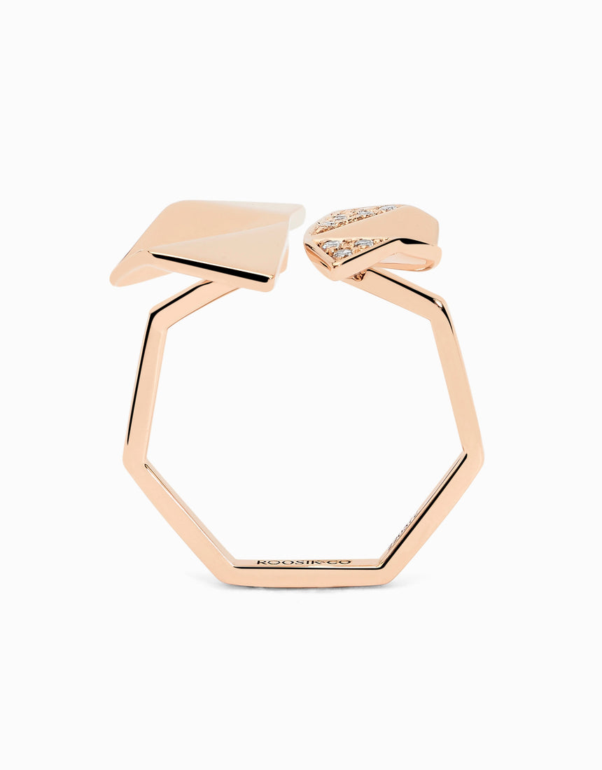 Anell Brilliant Mosaik · Or Rosa - Roosik & Co