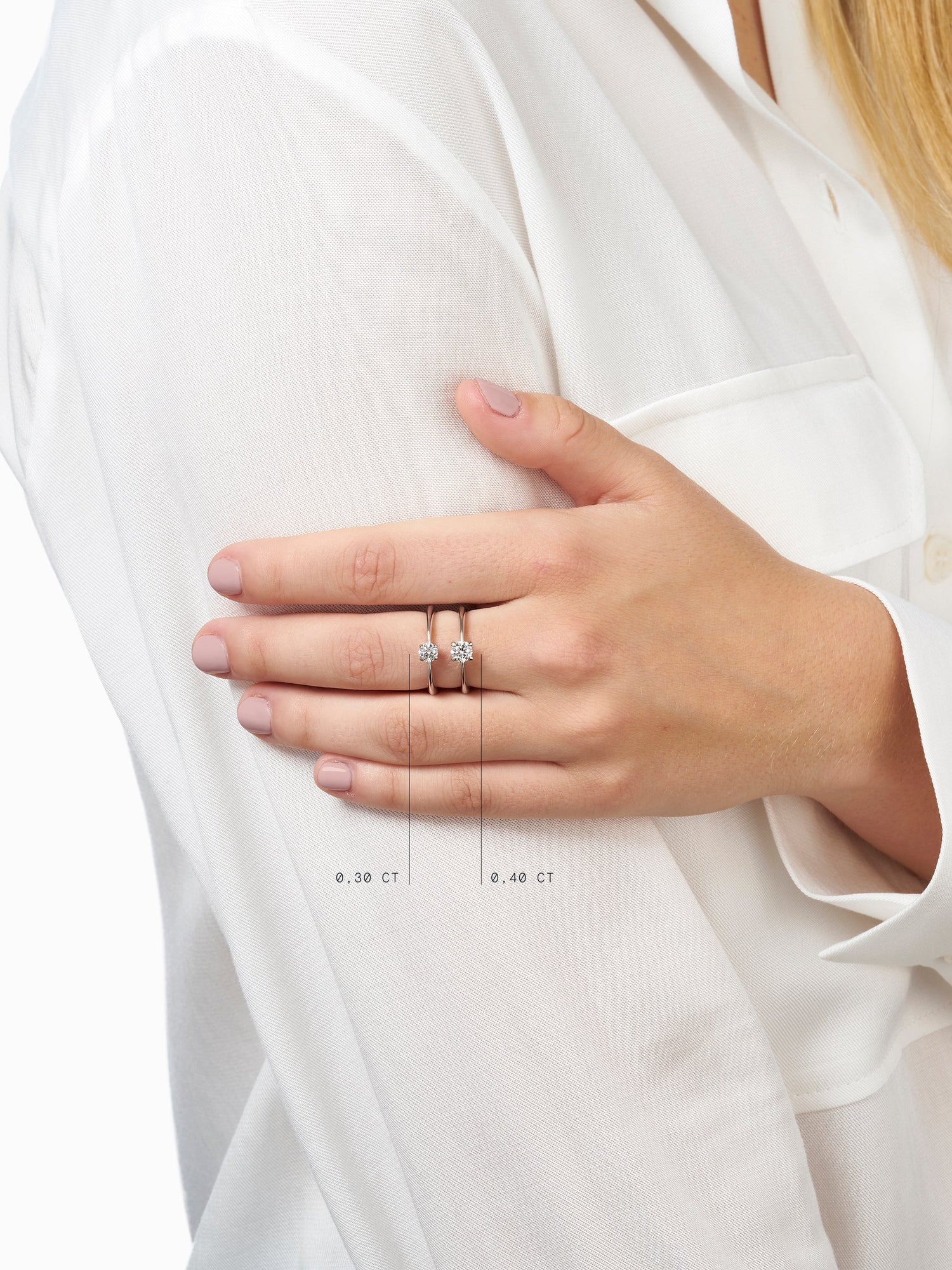 Anell Solitari Slim · 0,30ct - Roosik & Co - Anell