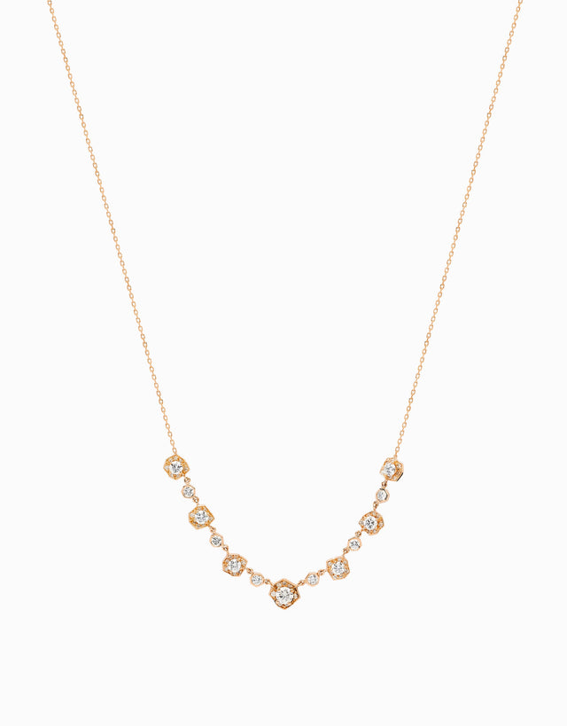 Collaret Rose Diamond - Roosik & Co
