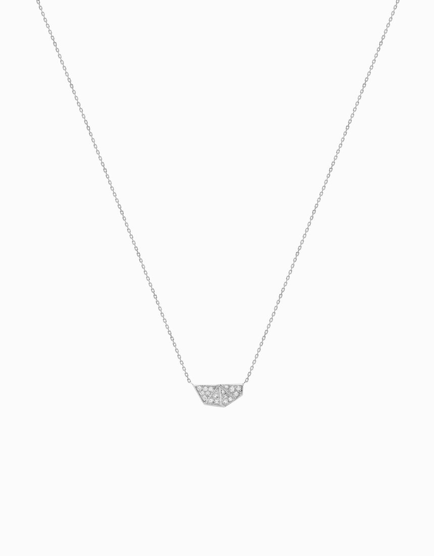 Penjoll Mosaik Diamond · Or Blanc - Roosik & Co