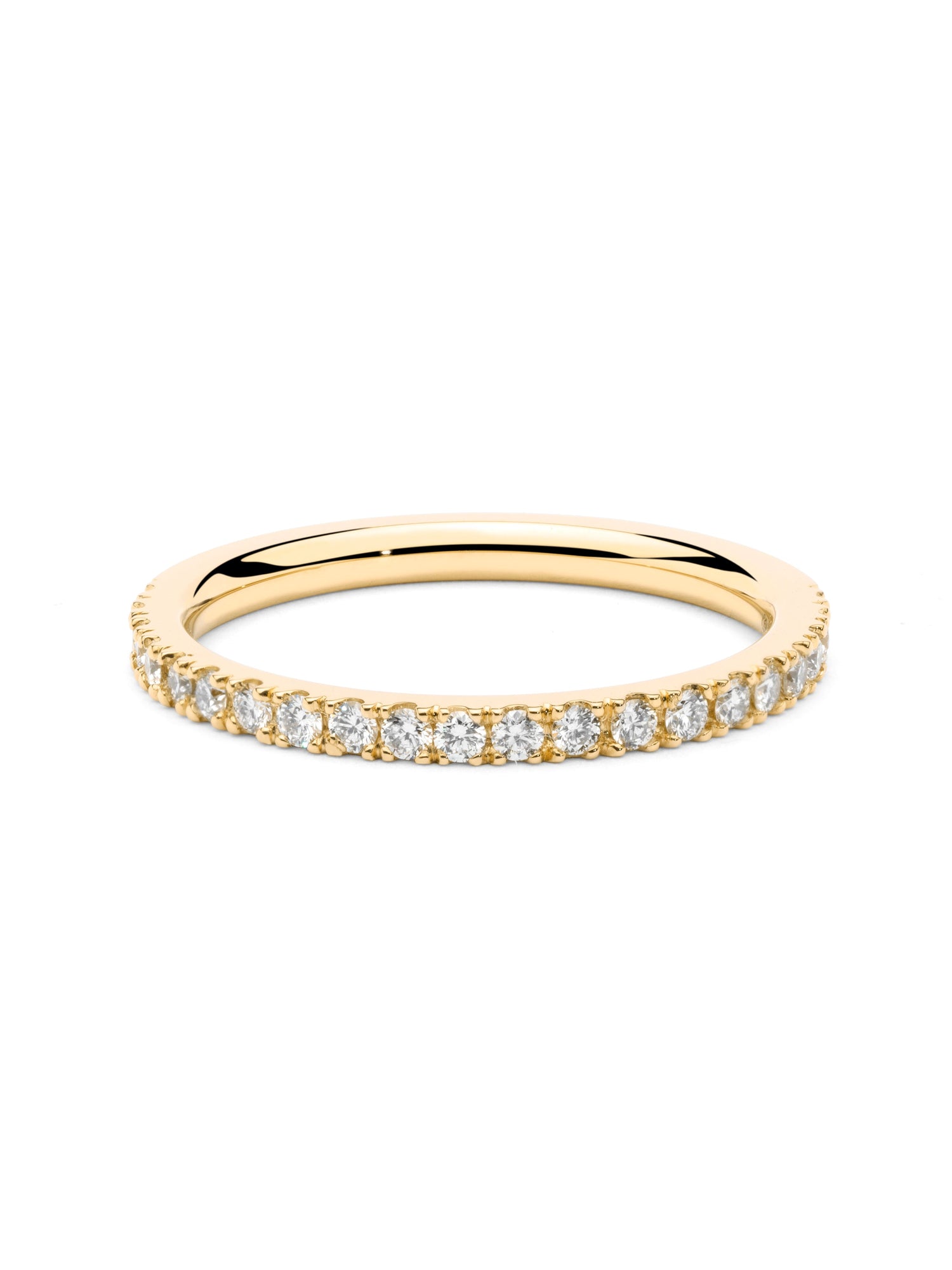 Aliança Half Slim Gold · 0,30ct - Roosik & Co - Anell