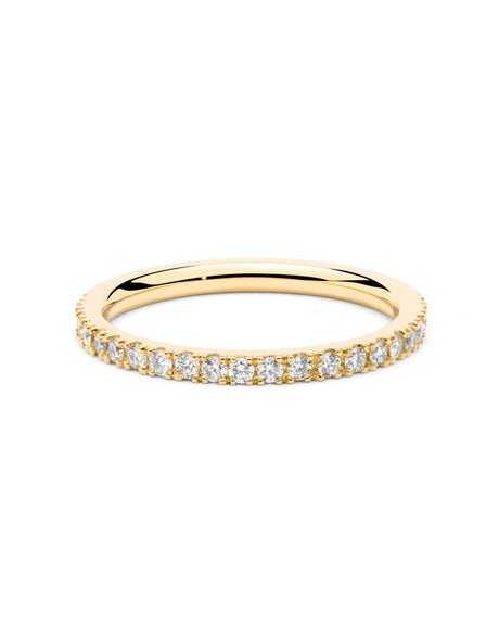 Aliança Half Slim Gold · 0,30ct - Roosik & Co - Anell
