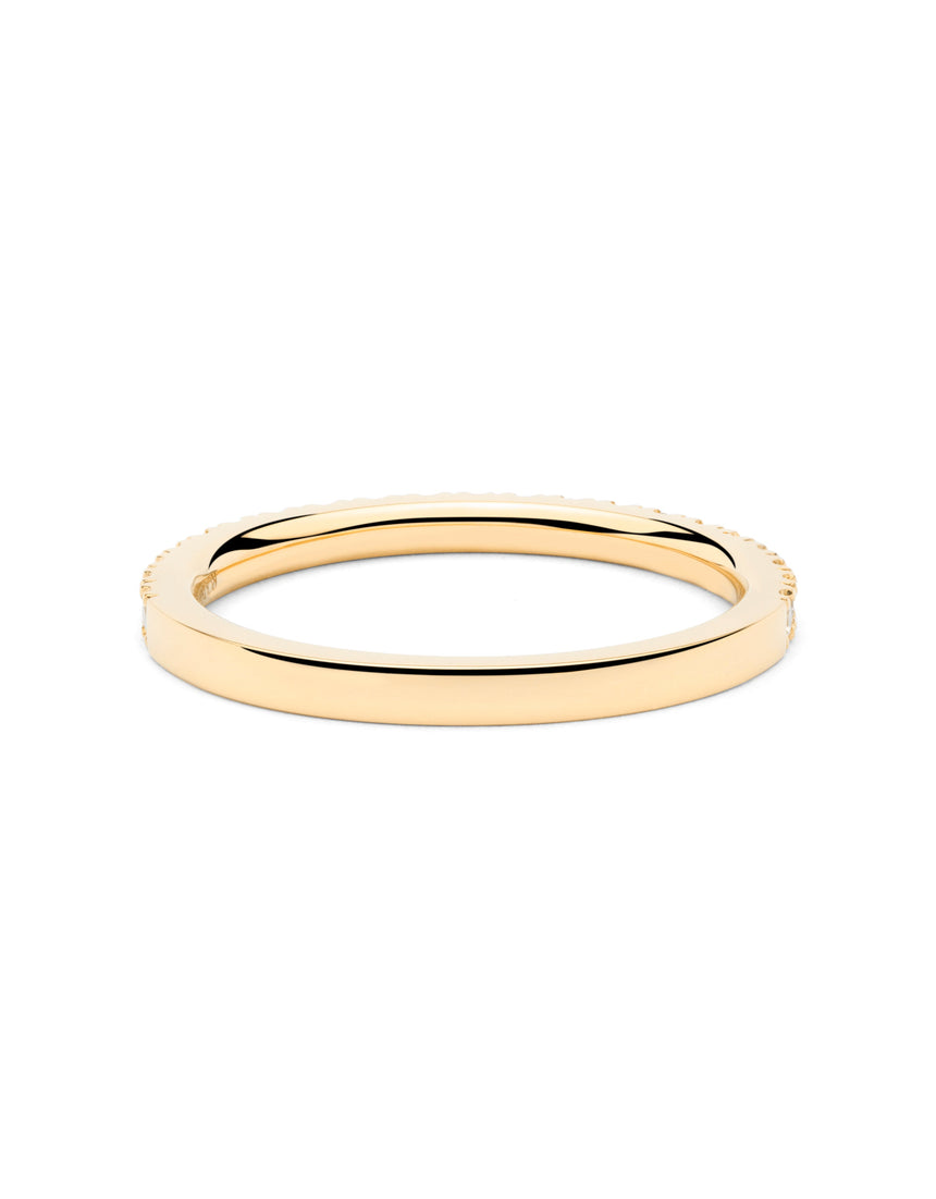 Aliança Half Slim Gold · 0,30ct - Roosik & Co - Anell