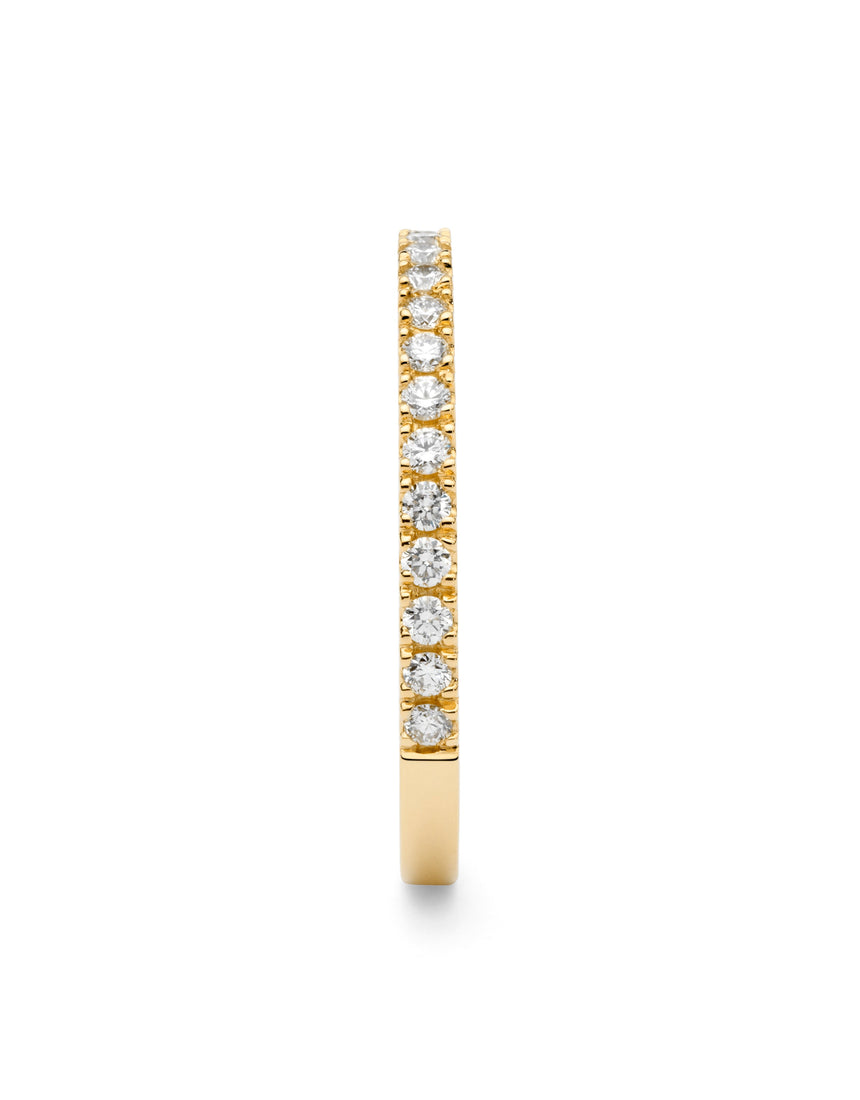 Aliança Half Slim Gold · 0,30ct - Roosik & Co - Anell