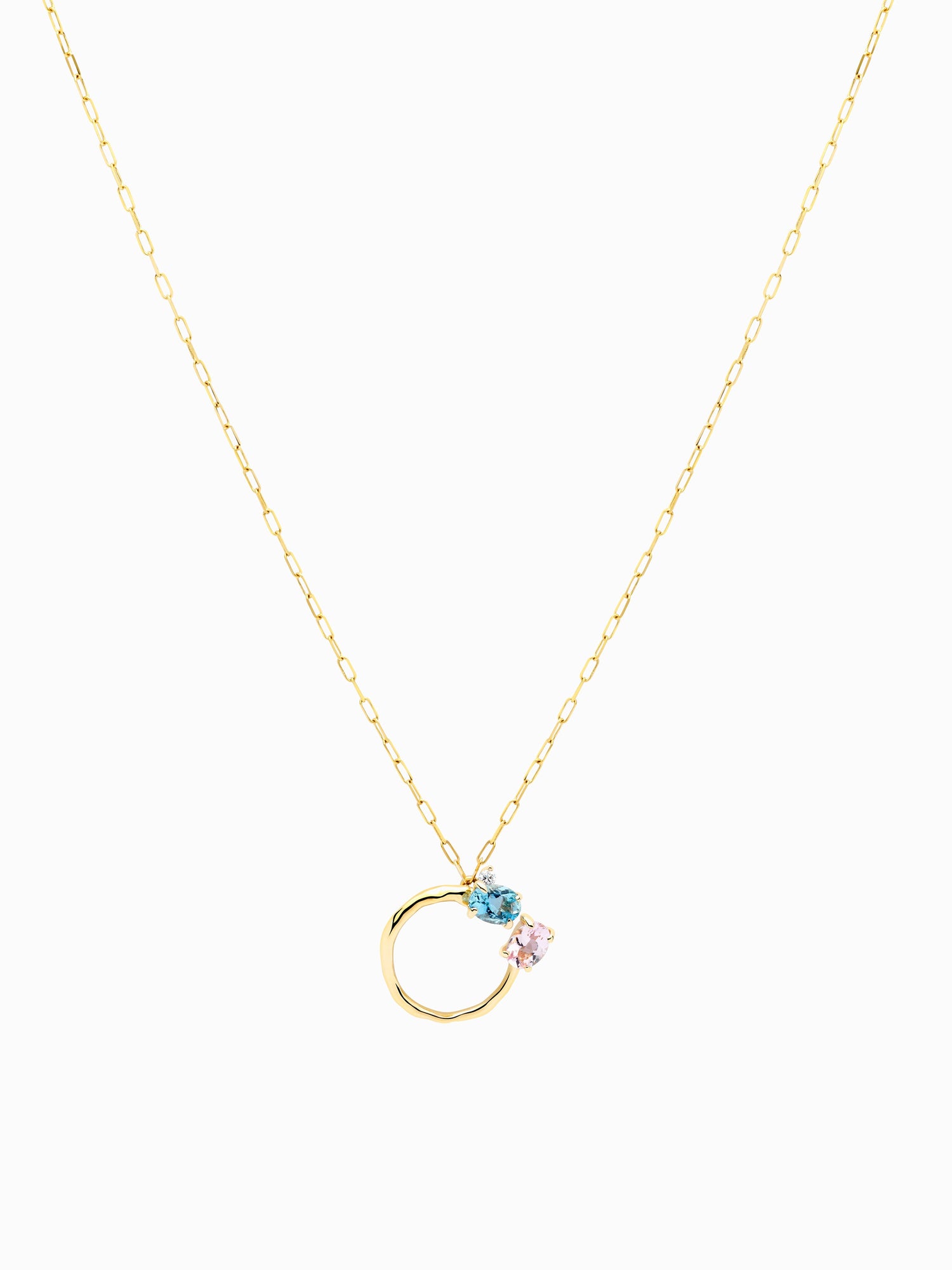 Penjoll Morganite & Aquamarine Romance - Roosik & Co - Penjoll