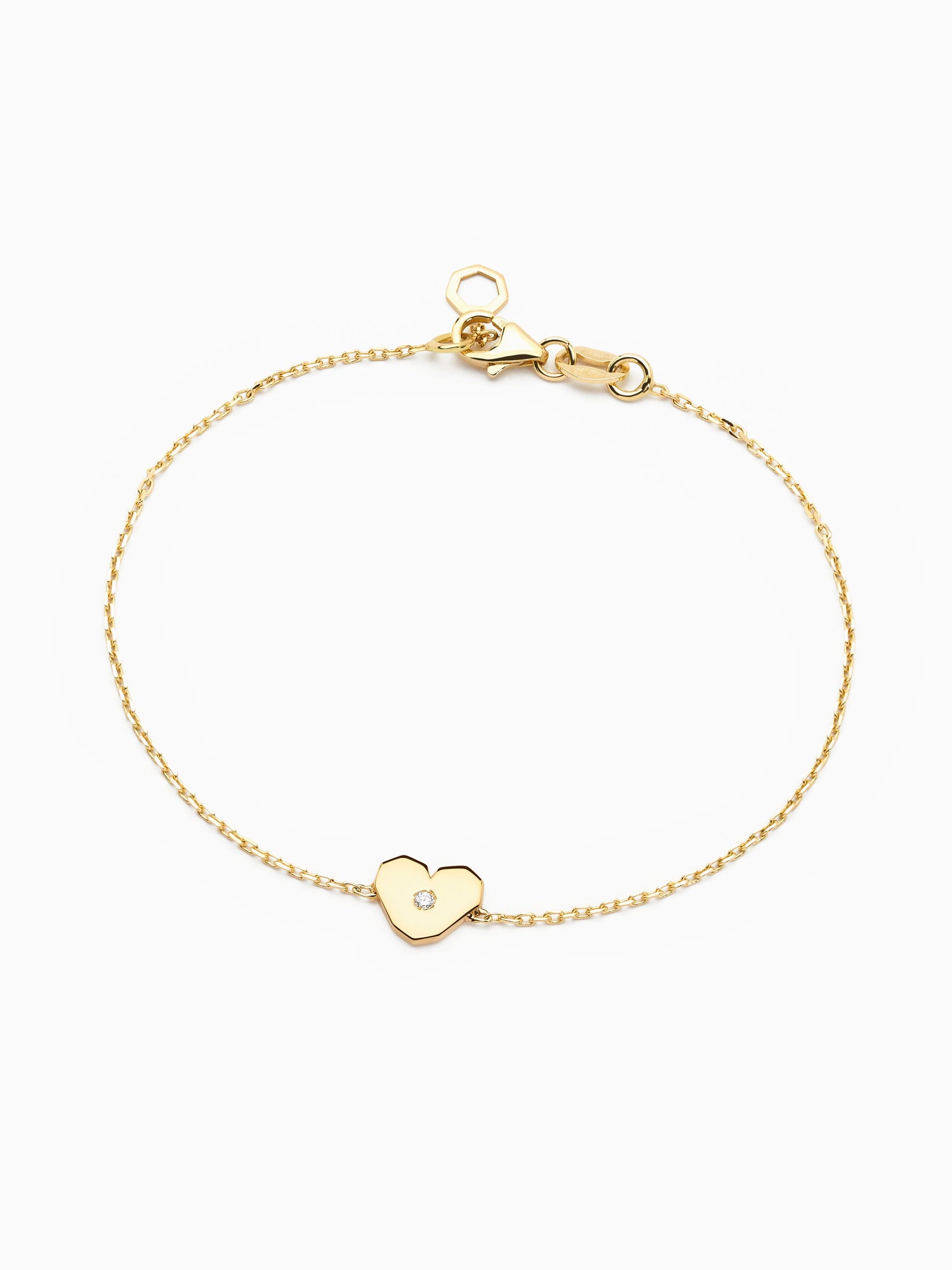 Polsera Heptaheart Or · Diamant - Roosik & Co