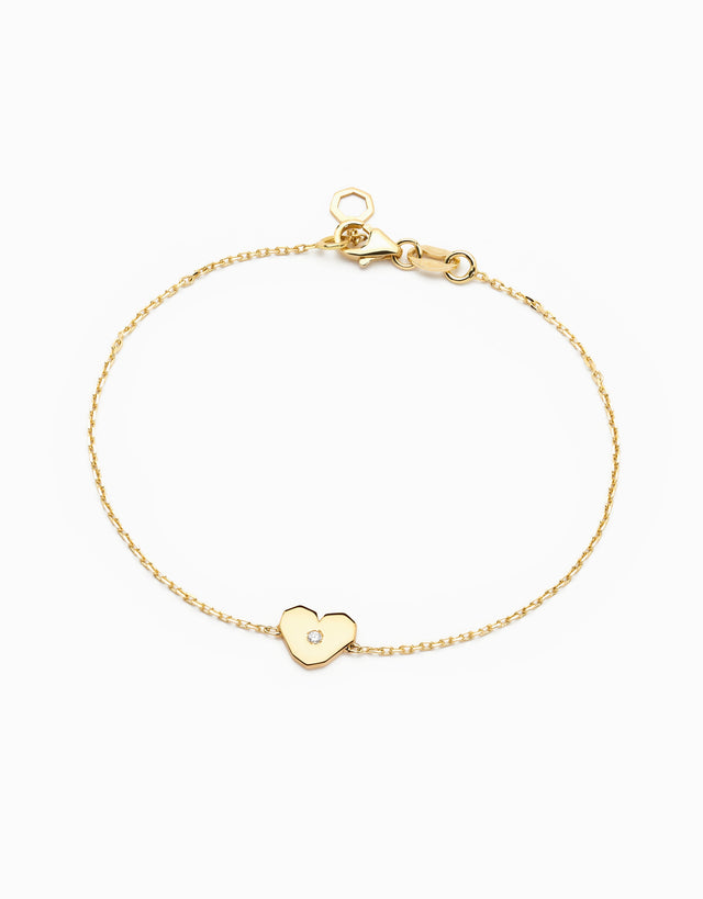 Polsera Heptaheart Or · Diamant - Roosik & Co