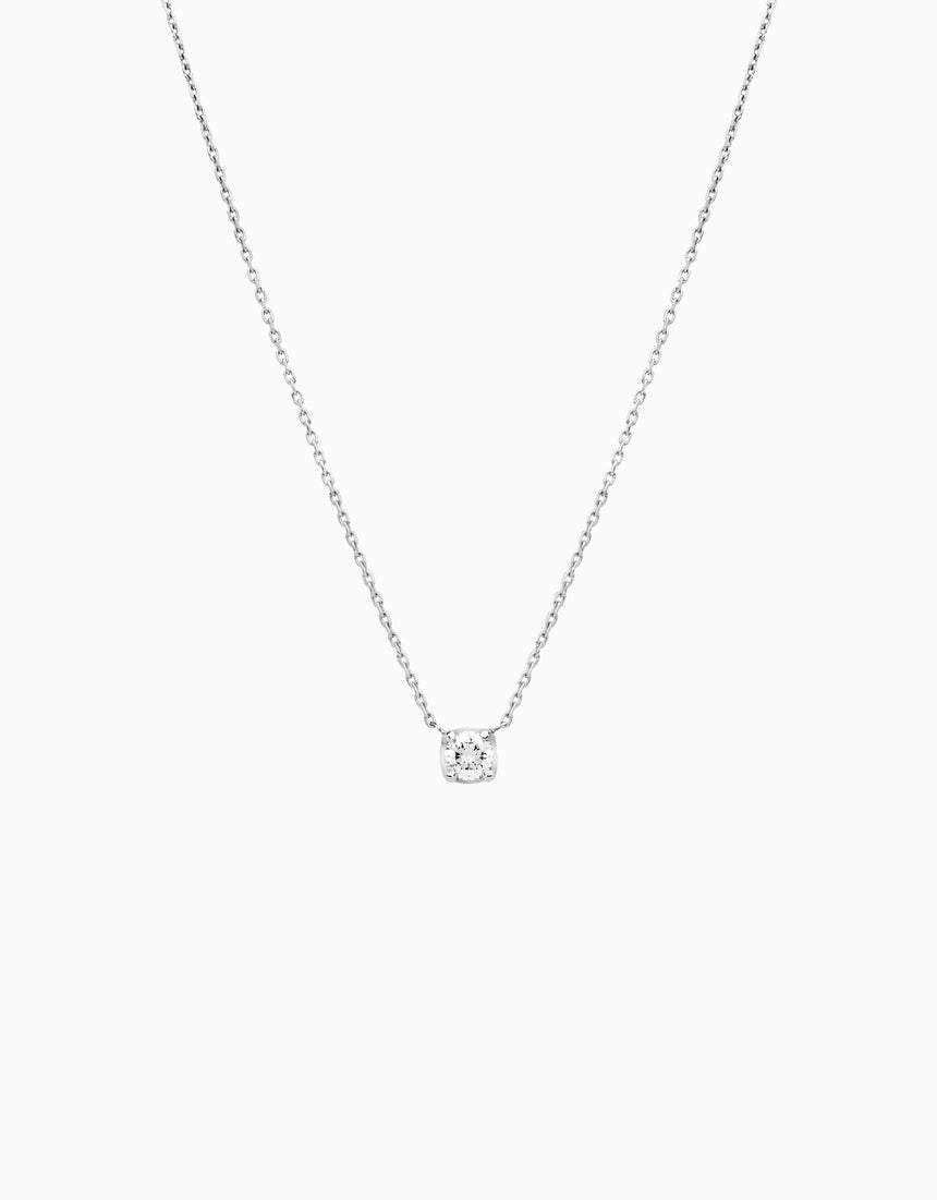 Penjoll White Solitaire · 0,30ct