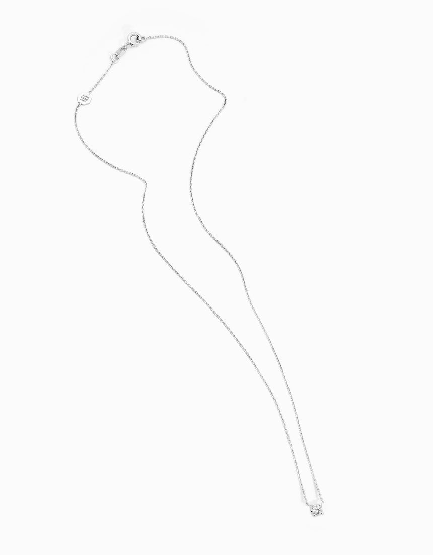 Penjoll White Solitaire  · 0,10ct