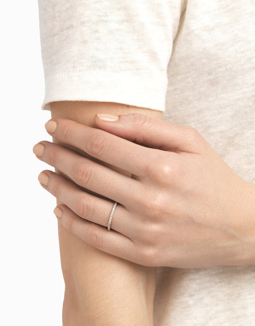 Aliança Half Slim · 0,30ct - Roosik & Co - Anell