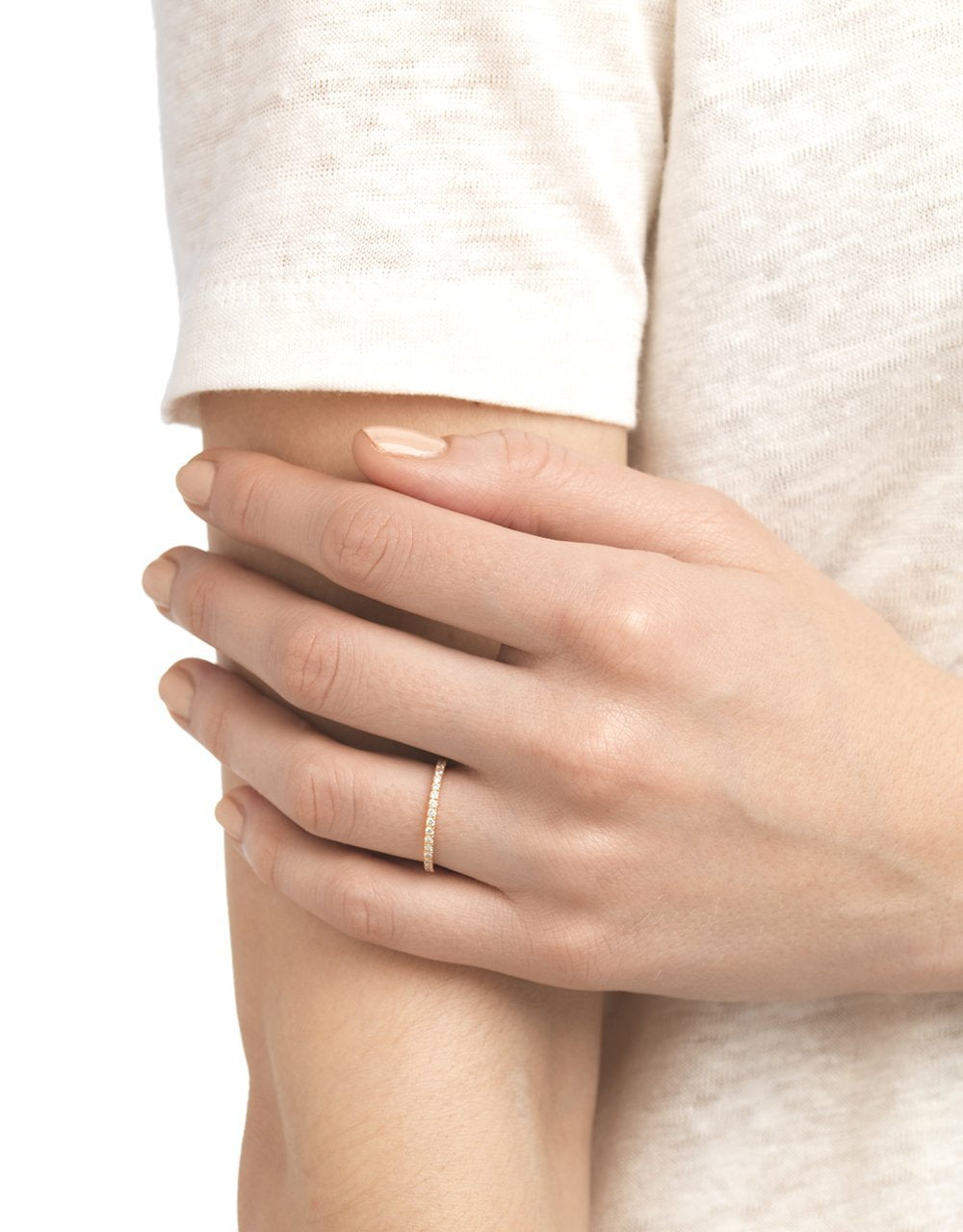 Aliança Slim Rose · 0,55ct - Roosik & Co - Anell