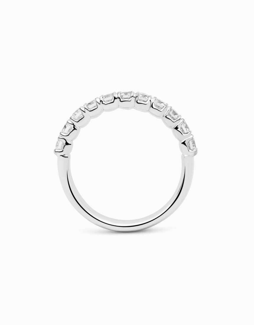 Mitja Aliança Classik  · Diamonds 0,55ct-0,80ct-1,03ct - Roosik & Co - Anell