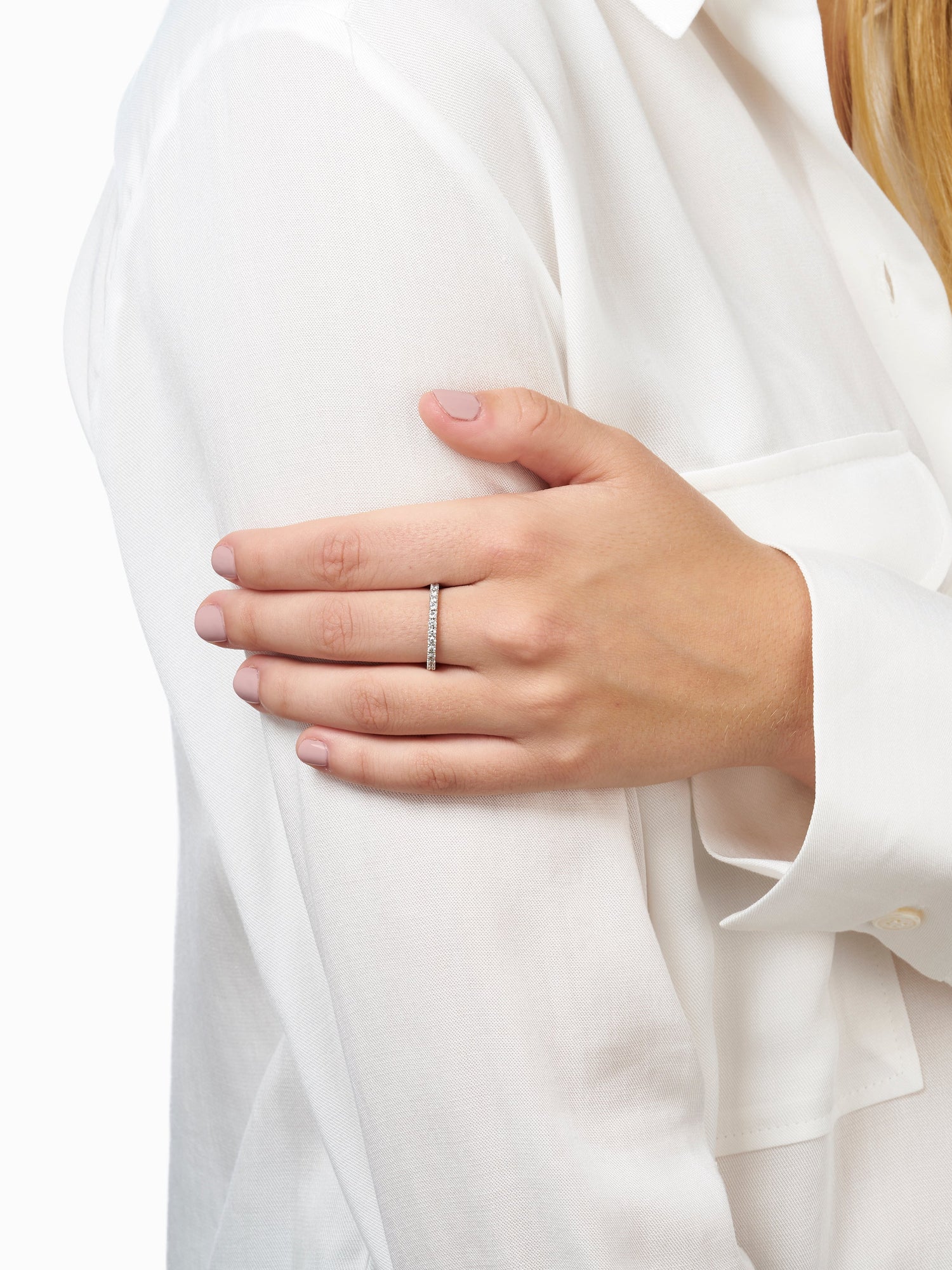 Aliança Half White· 0,44 ct - Roosik & Co - Anell