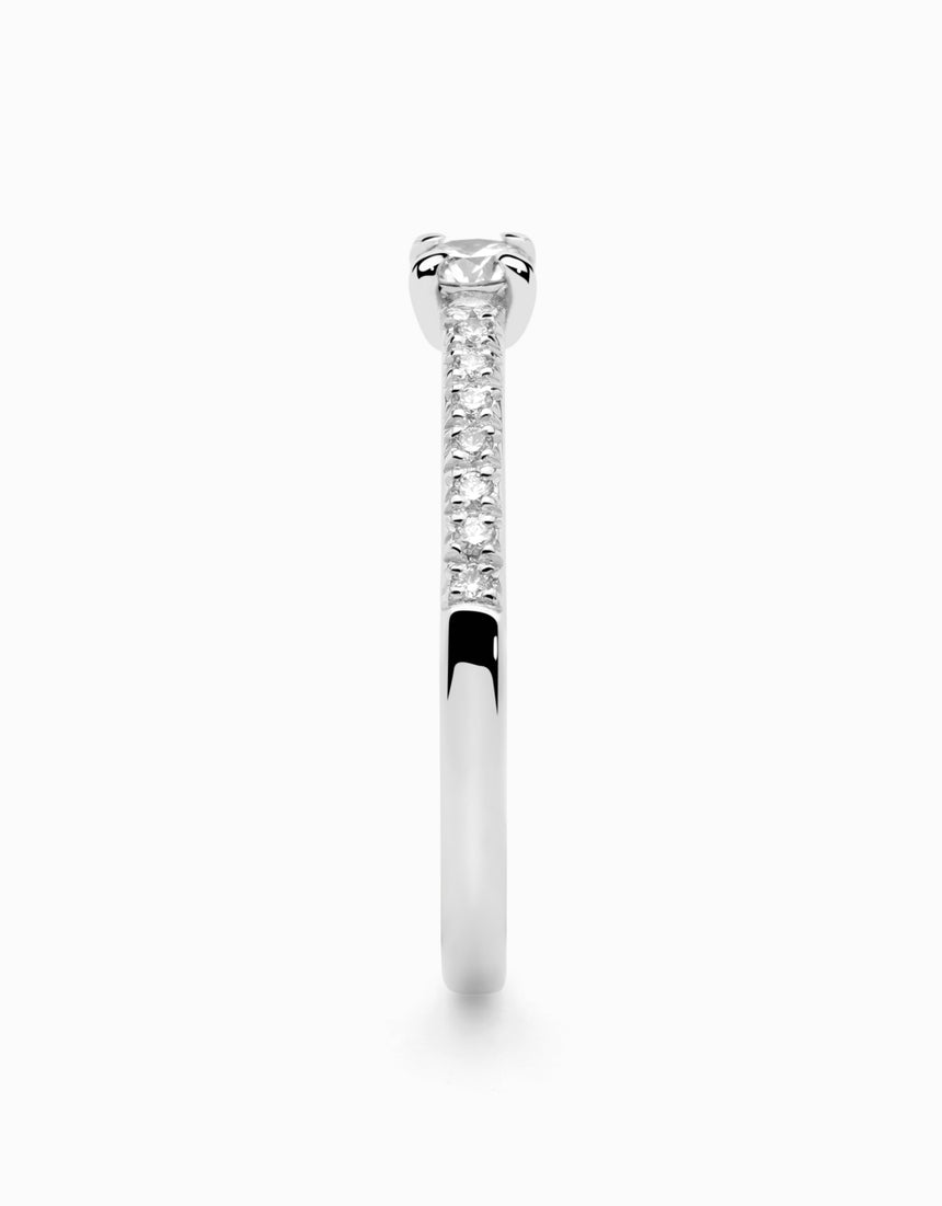 Anell de Compromís Essence Romanticism White · 0,15ct