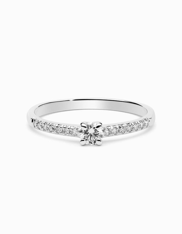 Engagement Ring Essence Romanticism White · 0.15ct