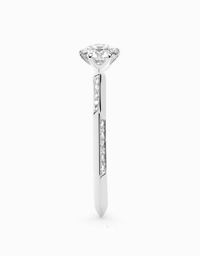 Anillo HeptaSolitaire Romanticismo · 0,50ct Diamante