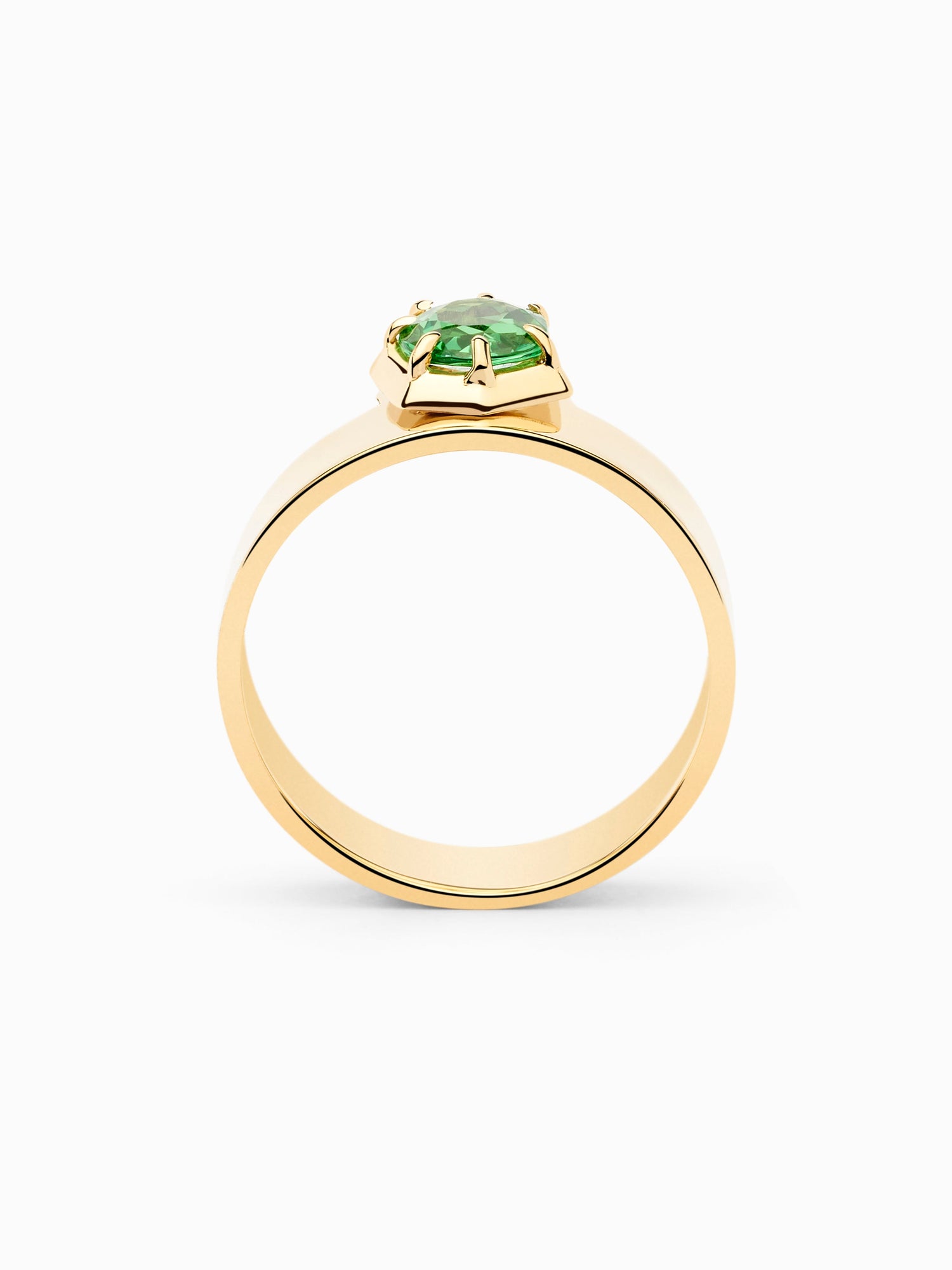 N.3 · Anell d'or i Tsavorita - Roosik & Co - Anell