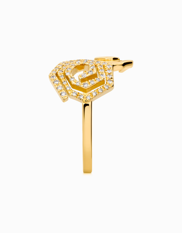 Duo Helix · Diamond ring