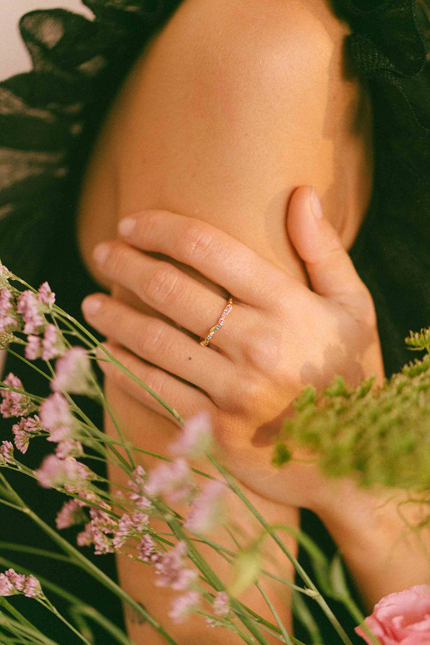 Anell Sapphire Garden · Safirs - Roosik & Co - Anell