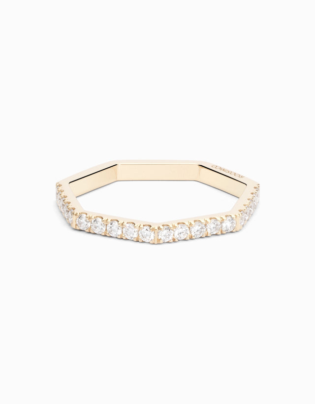 Anell One Diamants Romanticism · Or groc - Roosik & Co