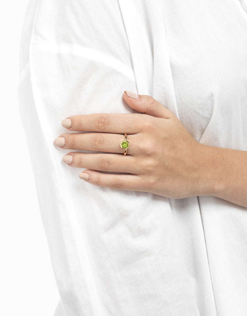 Anell Hepta Crown · Peridot - Roosik & Co - Anell