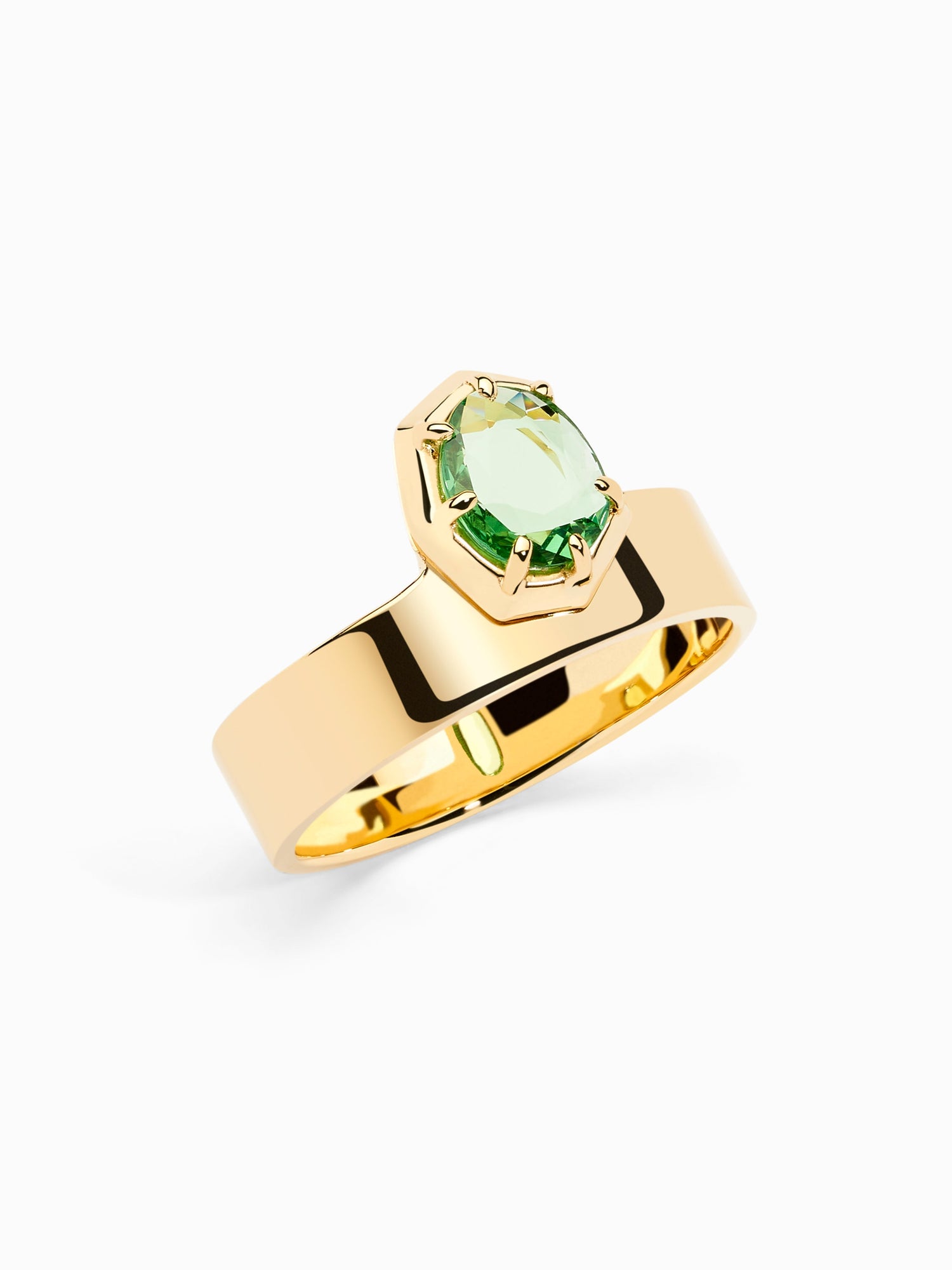 N.3 · Anell d'or i Tsavorita - Roosik & Co - Anell