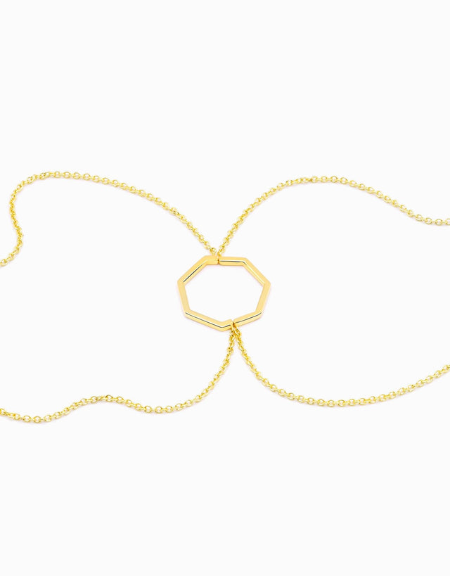 Colgante Fragmento YOU · Oro Amarillo