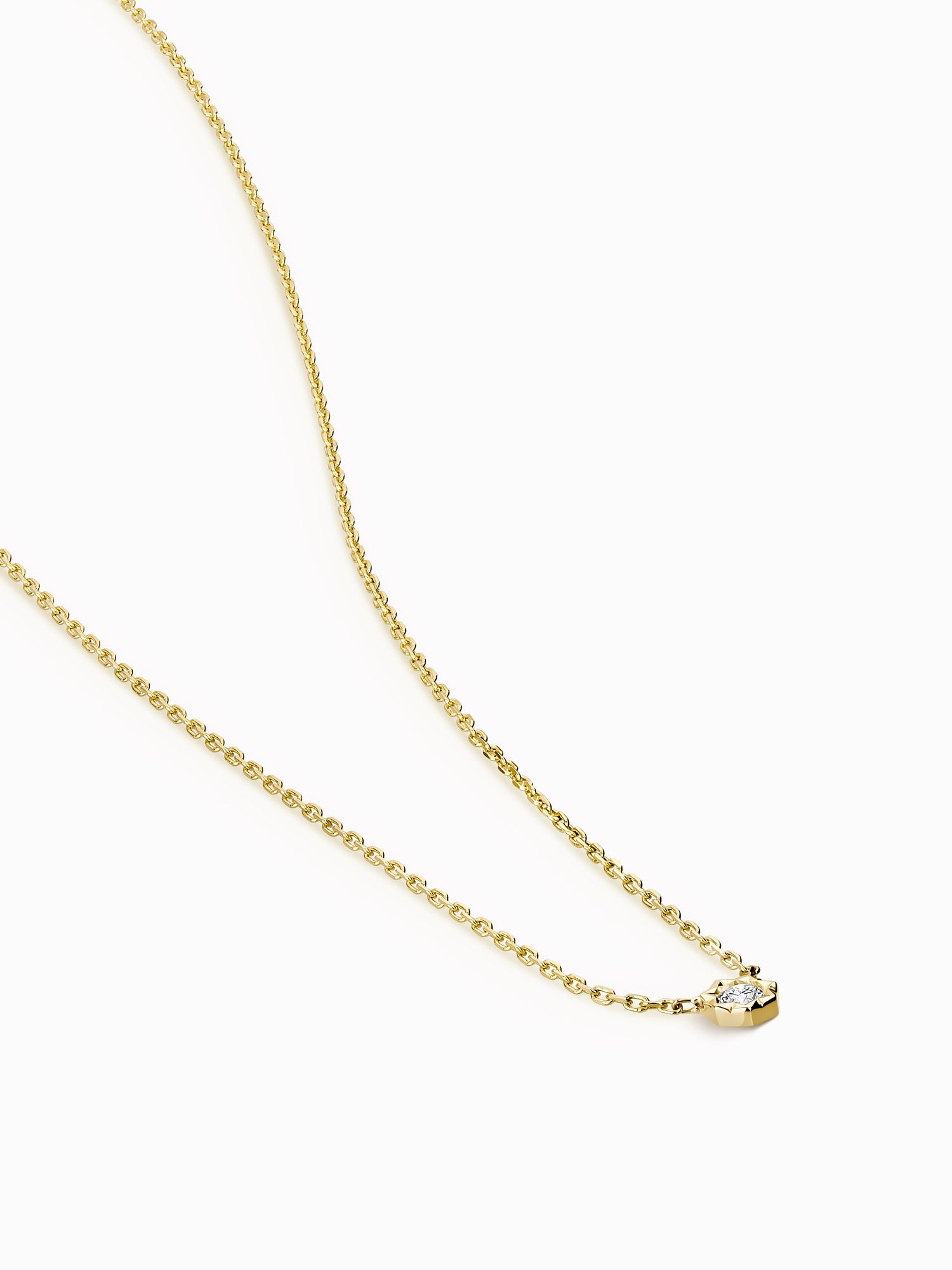 Colgante Diamond 0,10ct · Oro Amarillo