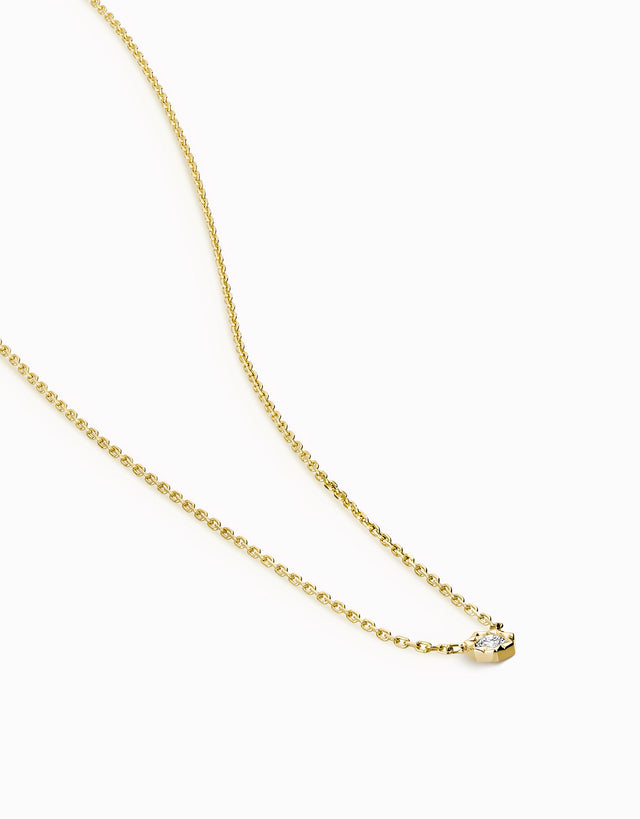 Penjoll Diamond 0,08ct · Or Groc