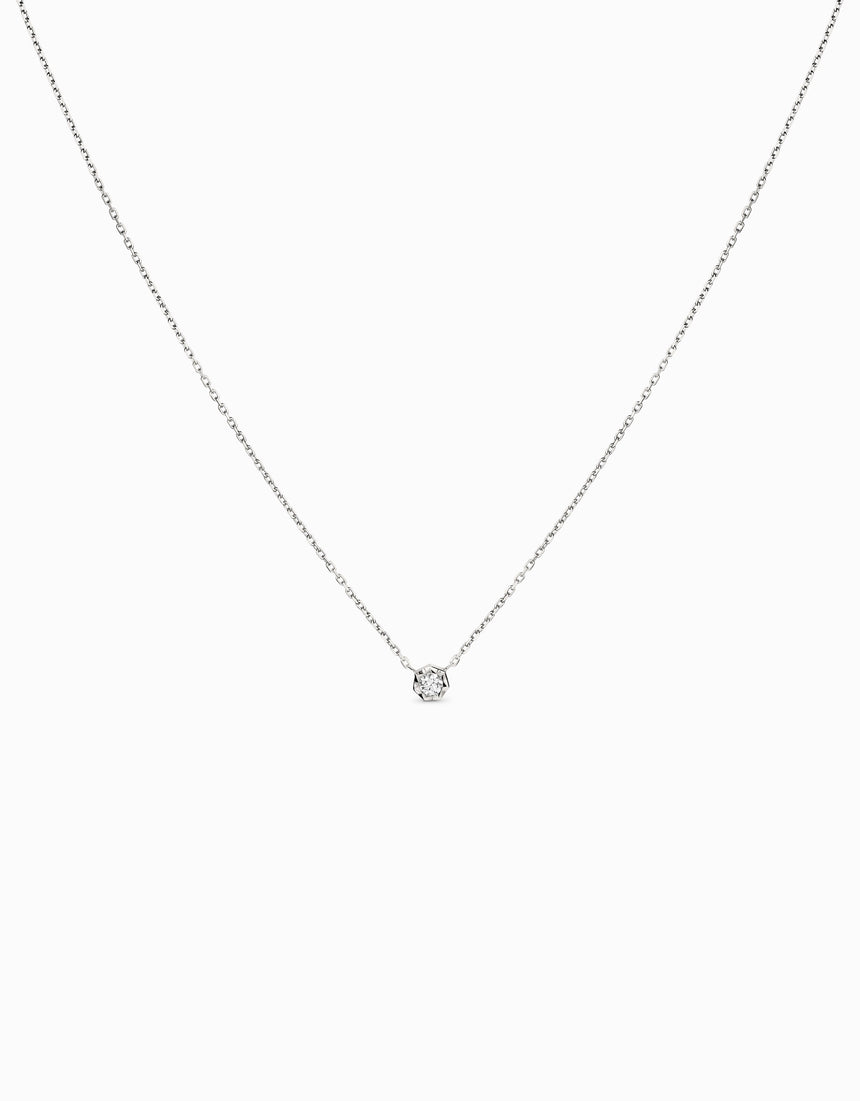 Penjoll Diamond 0,06ct · Or Blanc