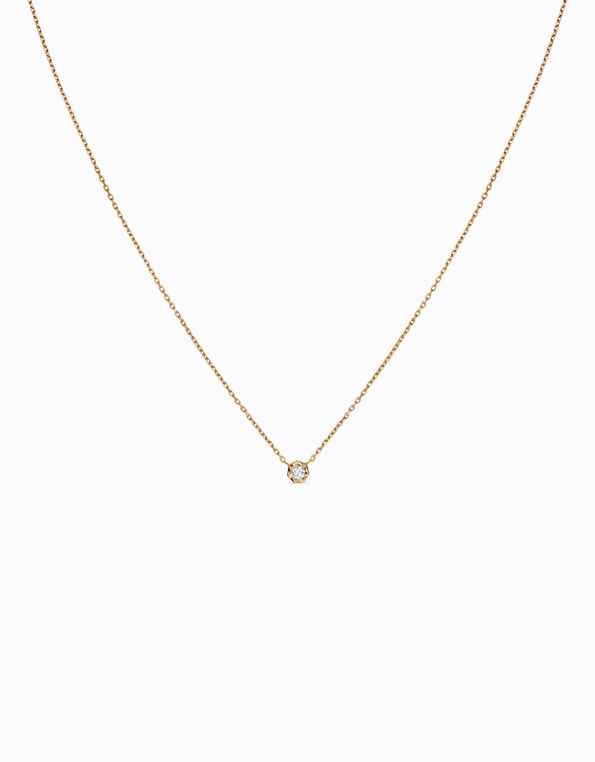 Colgante Diamond 0,06ct · Oro Rosa