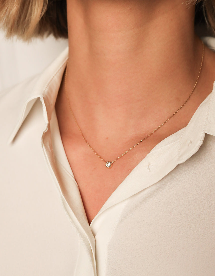 Colgante HeptaSolitaire · 0,30ct