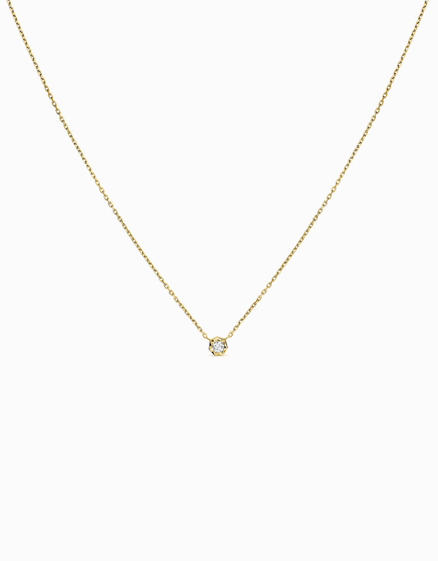 Penjoll Diamond 0,06ct · Or Groc