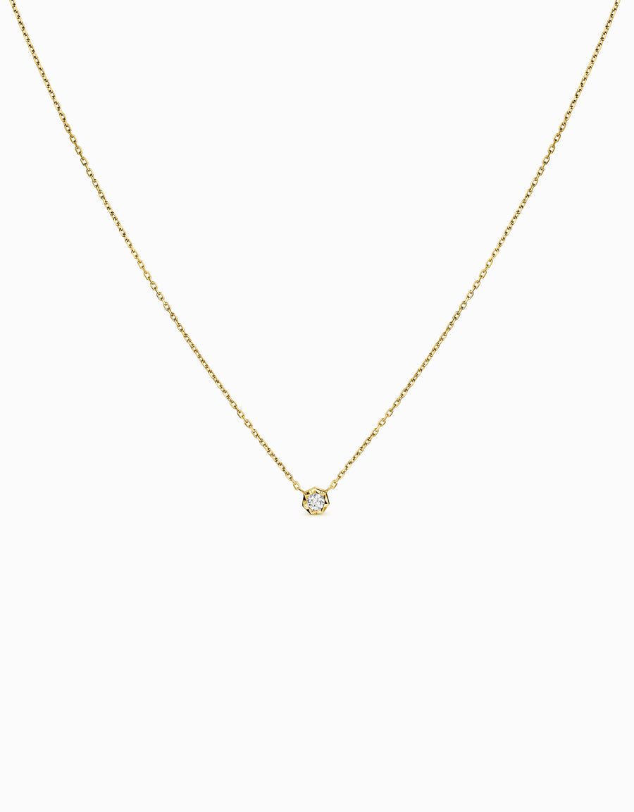 Colgante Diamond 0,05ct · Oro Amarillo