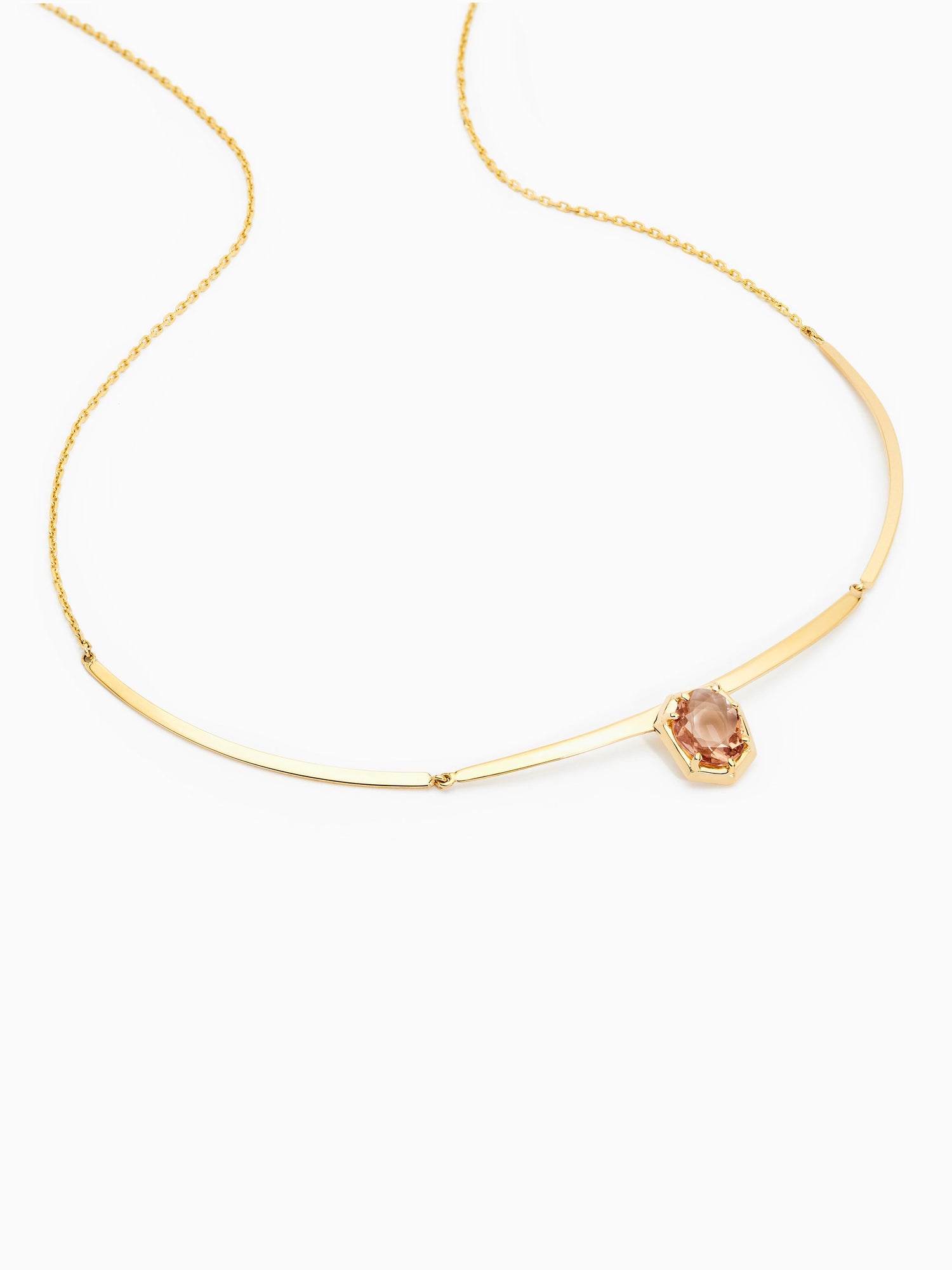 N.5 · Collaret d'or groc i granat Malay - Roosik & Co - Collaret