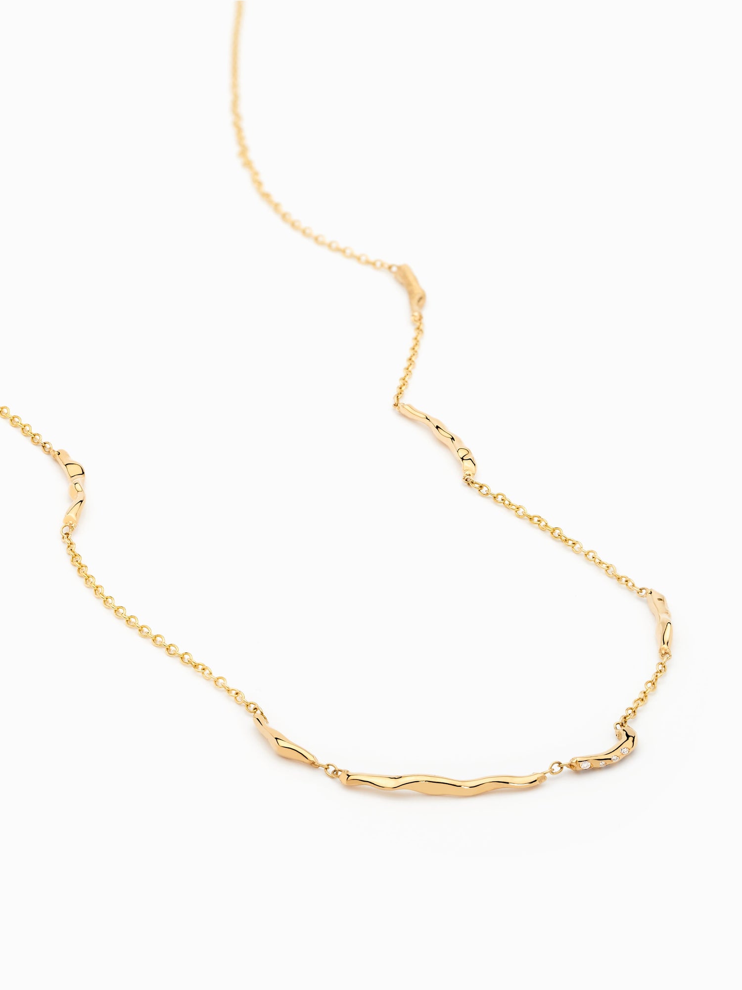 Collaret Nature Ondina · Diamond - Roosik & Co