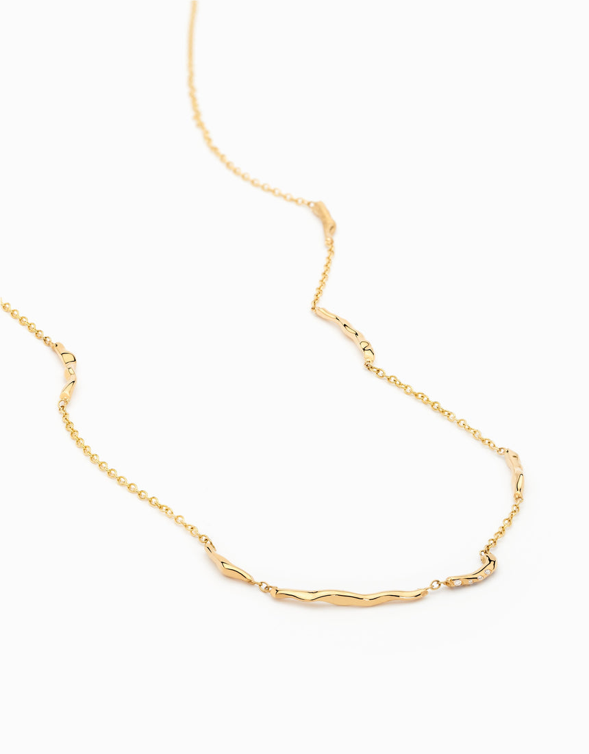 Collaret Nature Ondina · Diamond - Roosik & Co