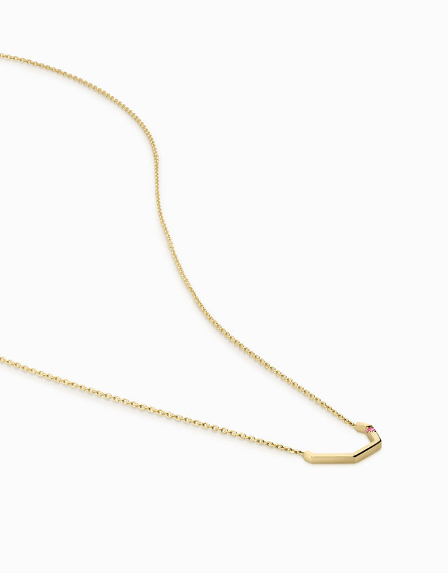 Colgante Fragmento YOU · Oro Amarillo
