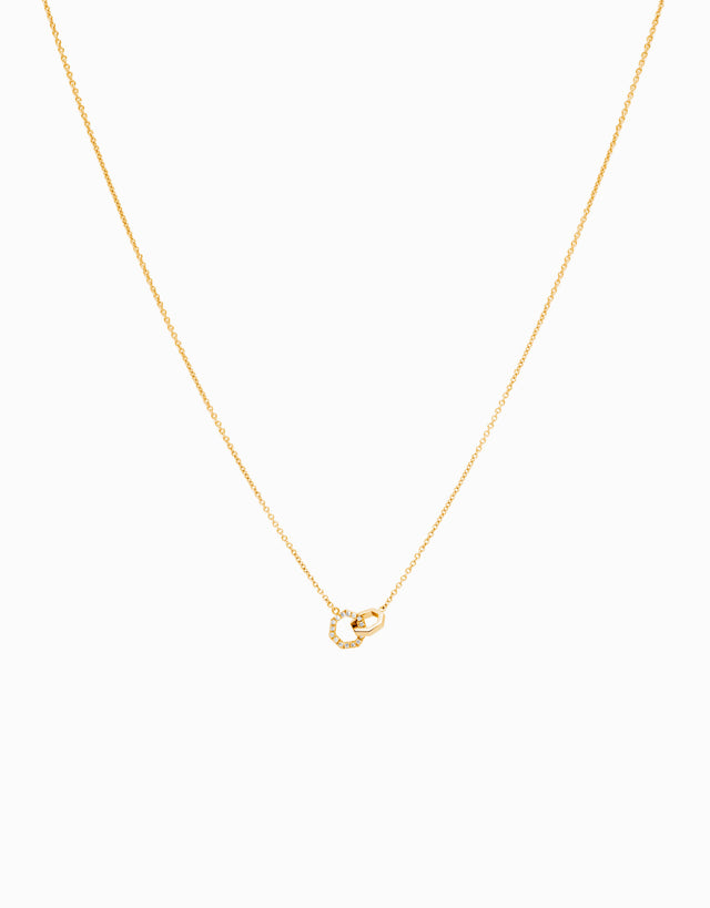 Collaret Little String · Or Groc & Diamant - Roosik & Co - Collaret