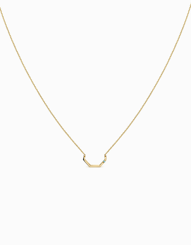 Colgante Fragmento YOU · Oro Amarillo