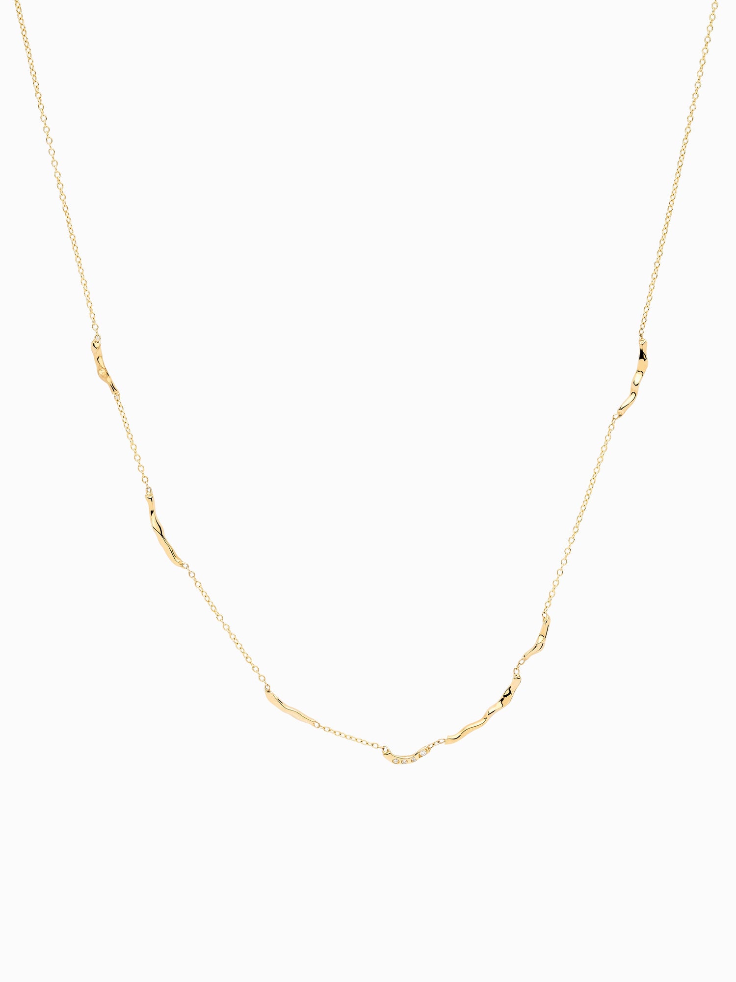 Collaret Nature Ondina · Diamond - Roosik & Co