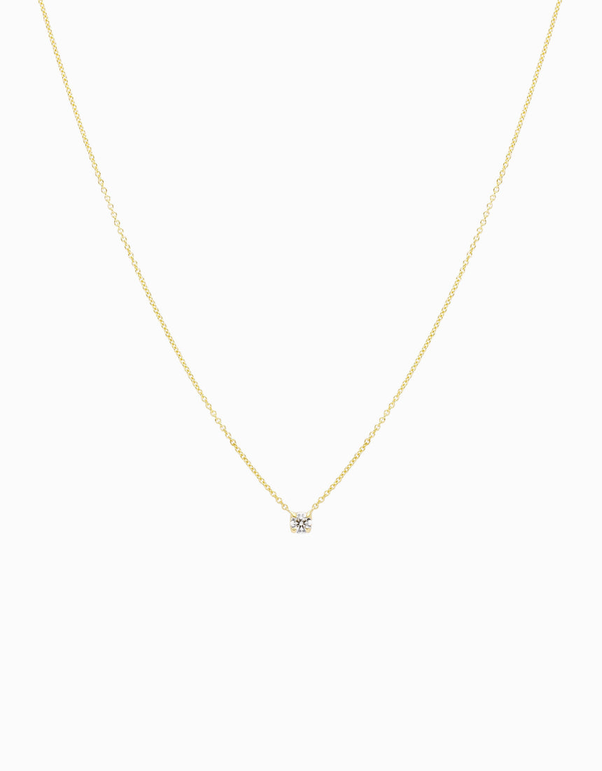 Penjoll Gold Solitaire · 0,10ct - Roosik & Co - Penjoll