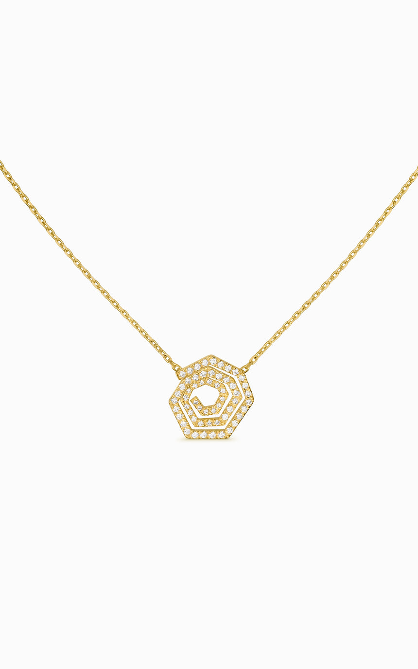 Colgante Helix · Diamantes