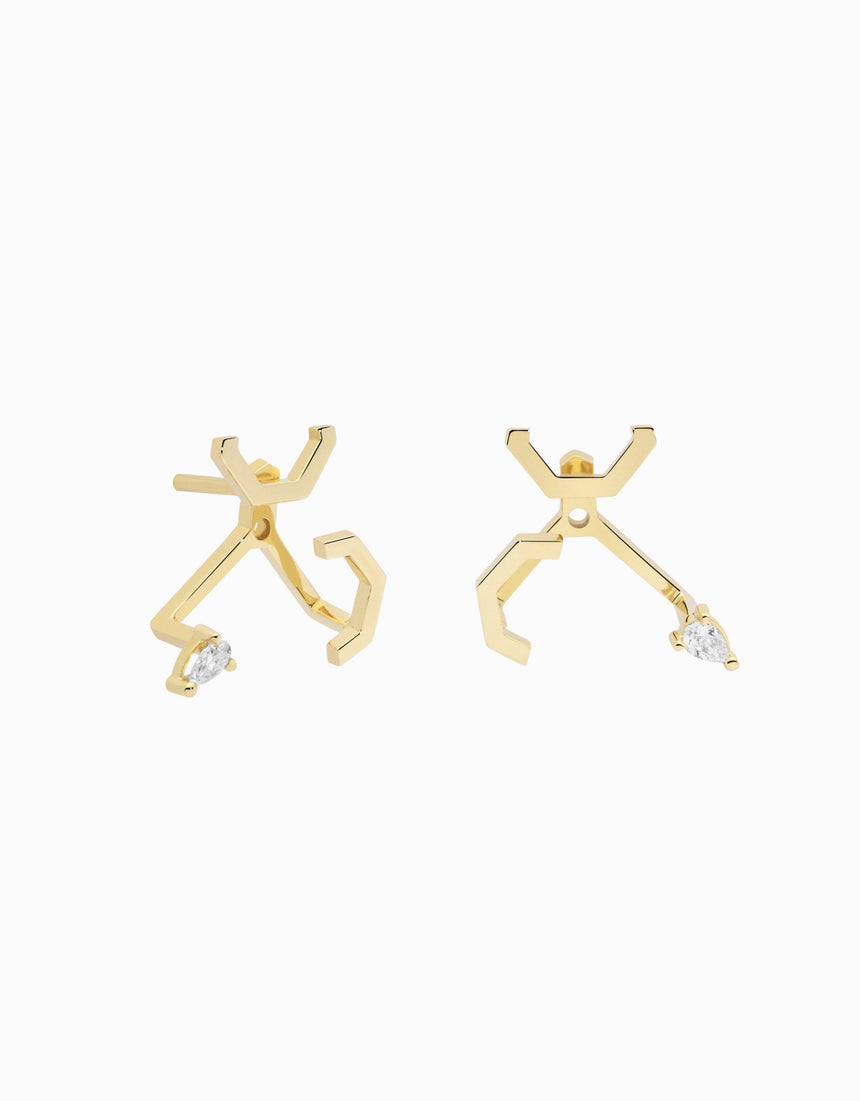 Arracades Fragment Pear · 0,12ct - Roosik & Co -